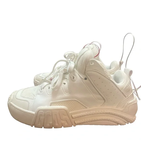 GCDS Skate Sneaker White Size 8.5 - Picture 1 of 5